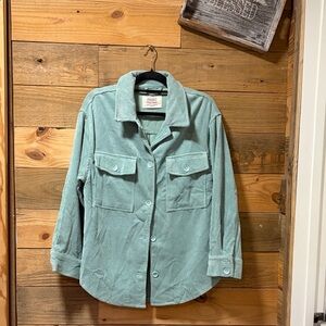 A New Day Women's Mint Utility Jacket